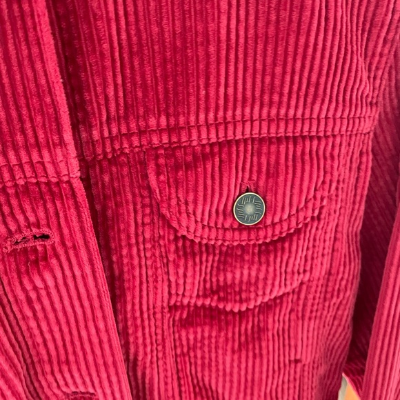 J. Jill Rich Red Corduroy Fabric - Picture 5 of 9